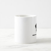 Mops-alien - nehmen Sie mich zu Ihrer Führerkopie Kaffeetasse (Mittel)