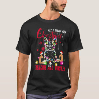 Mops alles, was ich zu Weihnachten gewollt ist Fra T-Shirt