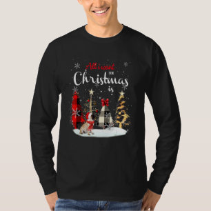Mops Alles, was ich zu Weihnachten Wollte, sind Hu T-Shirt