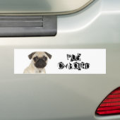 Mops an Bord Autoaufkleber (Auf Auto)