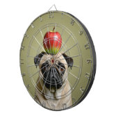 Mops Apple Dartscheibe (Vorderseite rechts)