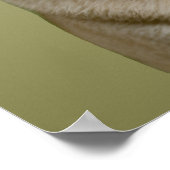 Mops Apple Poster (Ecke)