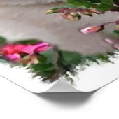 Mops Art Print Poster (Ecke)