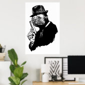 Mops Assassin Poster (Heimbüro)