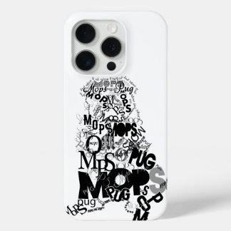 #Mops auf dem Fall der Nummer Phone Case-Mate iPhone Hülle