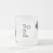 Mops auf einer Tasse (Mittel)