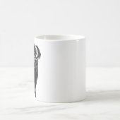 Mops auf einer Tasse (Mittel)