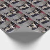 Mops aus der Kontrolle Geschenkpapier (Ecke)
