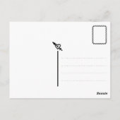 Mops aus Typ Postkarte (Rückseite)