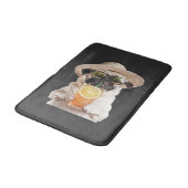 Mops badematte (Schrägansicht)