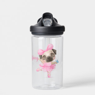 Mops Ballerina Trinkflasche