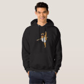 Mops Ballet Dancer Hoodie (Vorne ganz)