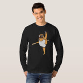 Mops Ballet Dancer T-Shirt (Vorne ganz)