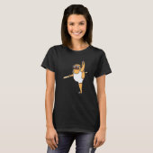 Mops Balletttänzer T-Shirt (Vorne ganz)