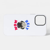 Mops Beste Mutter Muttertag Mutter Geschenk iPhone Hülle (Rückseite (Horizontal))