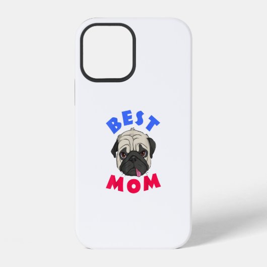 Mops Beste Mutter Muttertag Mutter Geschenk iPhone Hülle (Rückseite)