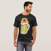 Mops Bier T-Shirt (Vorne ganz)