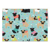 Mops Birthday (Vorderseite (Horizontal))