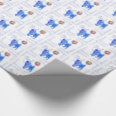 Mops Birthday Geschenkpapier (Ecke)
