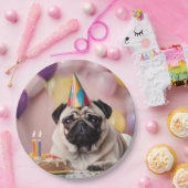 Mops Birthday Party Pappteller (Party)