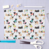 Mops Birthday Seidenpapier (Handwerk)