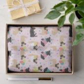 Mops Birthday Tissue Paper Seidenpapier (Geschenk)