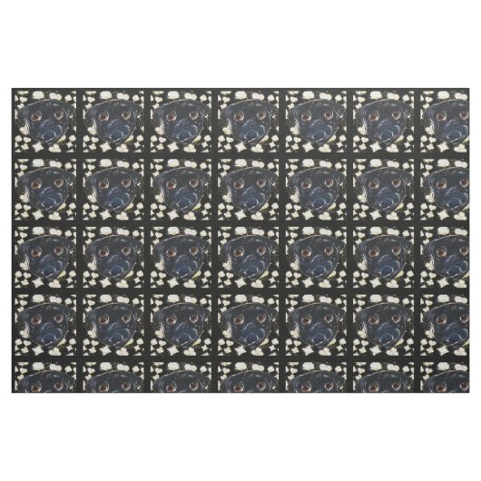 MOPS BLING STOFF (Fat Quarter (45,7 x 55,9 cm))