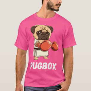 Mops Boxer Kickboxer Boxhandschuhe Mixed Martial A T-Shirt