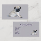 Mops-Brüter-Geschäfts-Karte Visitenkarte (Vorne/Hinten)