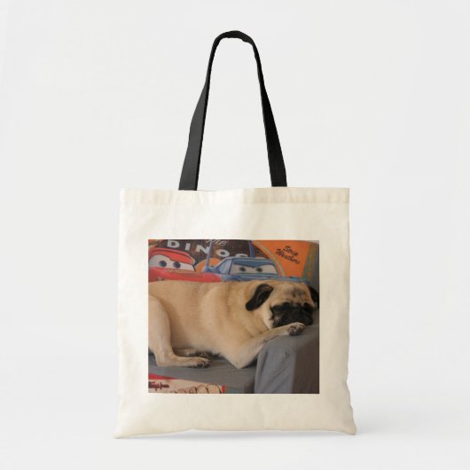 Mops-Budget-Tasche Tragetasche (Vorne)
