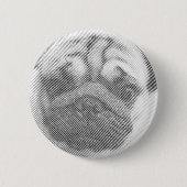 Mops Button (Vorderseite)