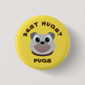 Mops Button (Vorderseite)