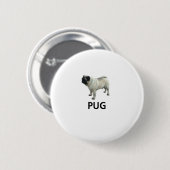 Mops Button (Vorne & Hinten)