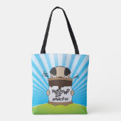 Mops Camp 2020 S'more Design Tasche (Rückseite)