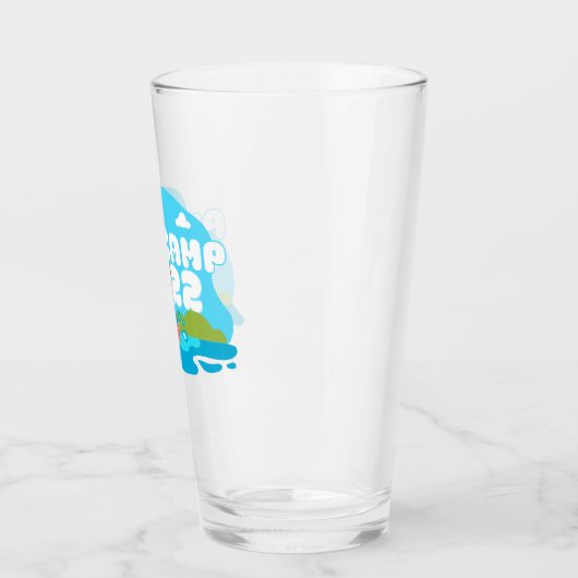 Mops Camp 2022 Pint Glass Glas (Links)