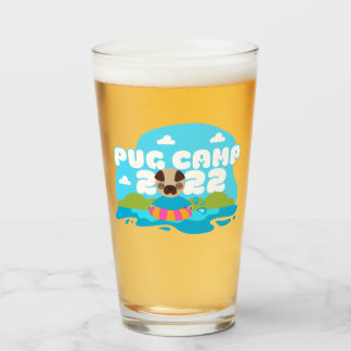 Mops Camp 2022 Pint Glass Glas