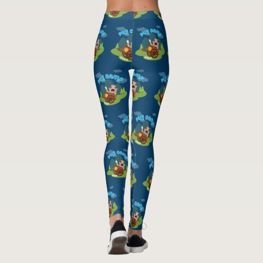 Mops Camp 2023 Leggings (Rückseite)
