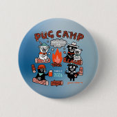 Mops Camp 2024 Button - Ombre (Vorderseite)
