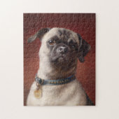 Mops | Carl Reichert Puzzle (Vertikal)