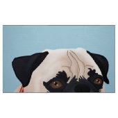 Mops-Cartoon Stoff (Fat Quarter (45,7 x 55,9 cm))