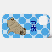 Mops Case-Mate iPhone Hülle (Rückseite (Horizontal))