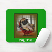 Mops-Chef Mousepad (Mit Mouse)
