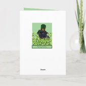 Mops Chug Dog St. Patrick's Day Karte (Rückseite)