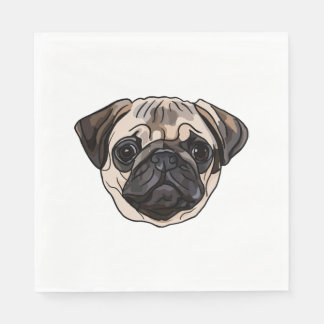 Mops Classic T - Shirt Serviette