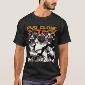 Mops Clone Attack Classic T - Shirt 629 (Vorderseite)