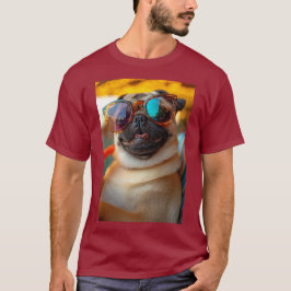 Mops - Coolness auf vier Pfoten T-Shirt