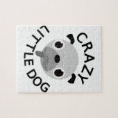 Mops Crazy Little Dog Puzzle (Horizontal)