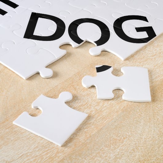 Mops Crazy Little Dog Puzzle (Seite)