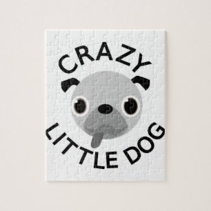 Mops Crazy Little Dog Puzzle