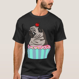 Mops cupcake Classic T - Shirt 261